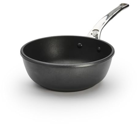 de Buyer - Antihaftbeschichtete Sauteuse CHOC EXTREME - 20 cm - 8304.20, Silber