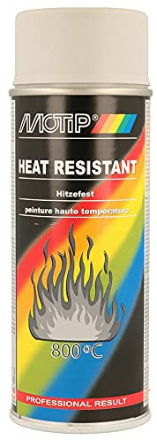 Motip Peinture Haute-Température - Gris - 400ml