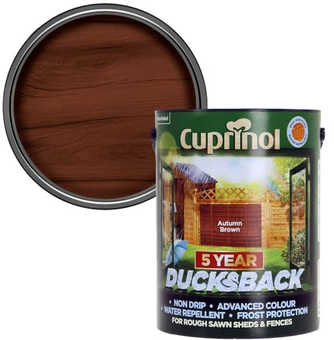 Cuprinol Ducksback 5L Autumn Brown (838969)