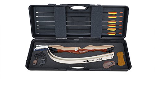 RAGIM Bogenset Einsteigerset Recurvebogen Wildcat 68 Komplettset 24 lbs