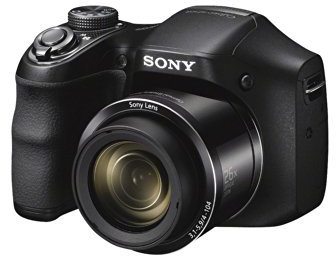 Sony Cyber-shot DSC-H200 Bridge Camera 20.1MP 1/2.3 CCD (Charging Transfer Device) 5184 x 3888pixels Black - Digital Cameras (Renewed)