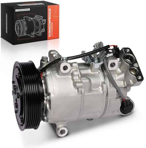 Frankberg Compressore per aria condizionata con frizione | Compatibile con: Scénic III JZ0/1, M.e.g.a.n.e III Combi Van KZ0/1, M.e.g.a.n.e III Grandtour KZ0/1