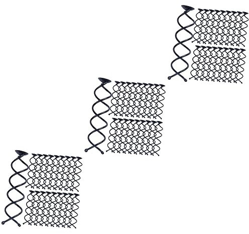 SKISUNO 60pcs Spiral Hair Pins Women Bun Pin Curly Bun Hair Accessory for Festival