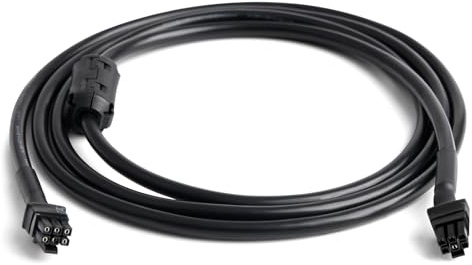 CCTREE Câble d'extension AMS HUB 6 broches en bambou pour imprimantes 3D Bambulab X1 P1 AMS HUB Series 1,5 m avec filtre à anneau magnétique (non compatible avec A1)