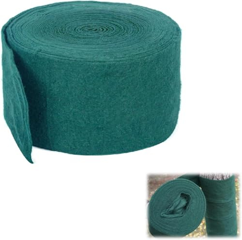 HAFRILY Strisce di protezione invernale per albero, 12 cm x 18 m, protezione invernale per piante, protezione multifunzionale per la corteccia d'albero, protezione per mantenere al caldo