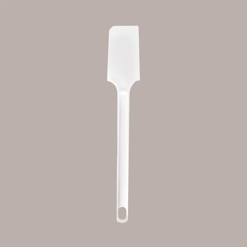 Lucgel Spatola Professionale Lecca Lecca per Gelato con Manico Bianco - 3 pezzi -