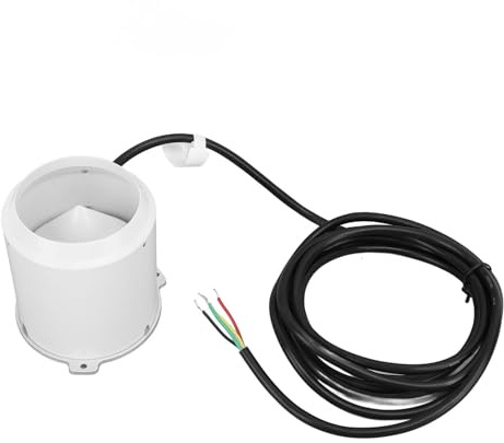 plplaaoo Sensore di Pioggia Plastica RS485 Callo di Pioggia ad Alta precisione per l'agricoltura Intelligente e la Navigazione delle Navi con Tecnologia di rilevamento Ottico Leggero e