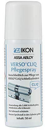 IKON Pflegespray VZ03 fŸr CLIQ Zylinder - ASSA ABLOY - Zylinderspray fŸr mechatronische Schlie§zylinder