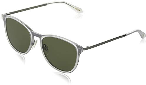 Ted Baker Sunglasses Herren Jorn Sonnenbrille, Crystal, 55/18-145