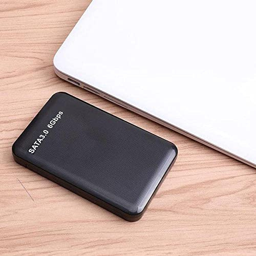 Disque dur externe pour disque dur 1 To / 500 Go / 120 Go USB 3.0 portable de sauvegarde pour PC, ordinateur portable, ordinateur de bureau, MacBook, Xbox One, PS4, Smart TV (500 Go, noir)
