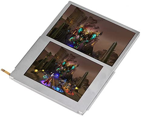 XTevu LCD Screen Replacement for 2DS - Screen Repair Kits with Screwdriver, 2DS Gaming Console Screen Display