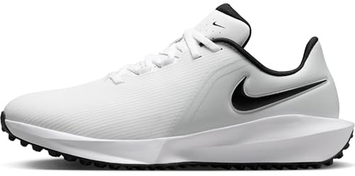Nike Infinity G NN golfskor (FN0555-100, vit/ren platina/svart), Vit/ren platina/svart, 45 EU