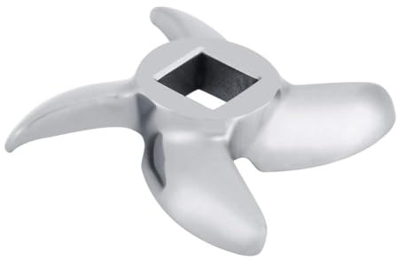 Lama di Ricambio per Tritacarne in Acciaio Inossidabile, 61 mm, Modello 32#, per Carne Frutta Verdura