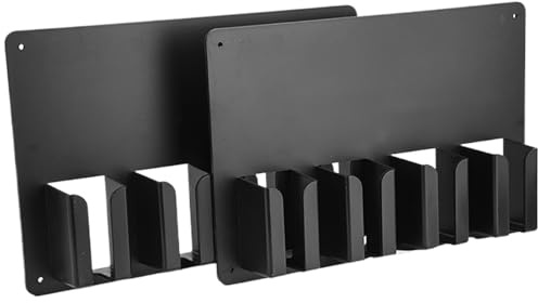 Tür für Haarschneidemaschine | Friseur Tool Warehouse Shelf Wall Bracket | mit 4 Fächern | Friseur Tool Warehouse Shelf Wall Bracket | Wandhalterung für Ele