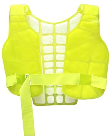 Chaqueta Refrescante con Aire Acondicionado | Chaleco de Hielo Reutilizable y Ajustable - Equipo Deportivo Y Exterior Para Protección Solar En Días Calurosos Trabajo Pesca Running Construcción