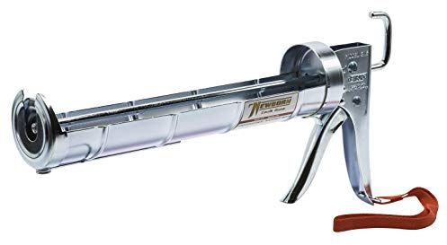Newborn 315 Super Ratchet Rod Cradle Caulking Gun, 1/4 Gallon Cartridge, 6:1 Thrust Ratio