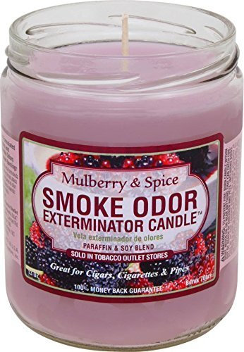 Smokers Candle geruch exterminator kerze mulberry und gewürz 13 unzen von