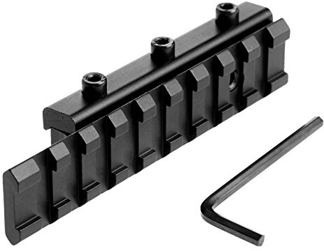 Montage pour Lunettes de visée Adaptateur de Montage Tactical aronde Portée Extend Mont 11mm à 20mm Picatinny Rail Adaptateur