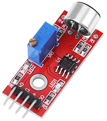 Amplificatore Audio ad Alta sensibilità Microfono Uscita 20 Db Guadagno a Basso Rumore DC 3,3 V / 5 V