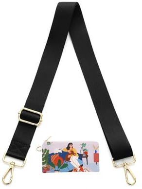Senral Verstellbarer Schultergurt 3.8cm Breiter Taschengurt Bunter Handtaschen Schulterriemen Taschengurte Zum Wechseln 80-140cm Schultergurt für Damen Taschen DIY Zubehör