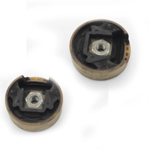 Autoteil 2 Stücke Motorlager Bush Lower & Upper for VW Jetta Golf MK5 Passat Tiguan for Skoda 1K0199868 1K0199867 Autoteil (Color : Pair)