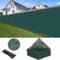 Pannello frangivista per recinzione, 2 x 15 m, 150 g/m², protezione da tennis, antivento, resistente agli strappi, con fori e fascette per giardino, balcone, terrazza, veranda