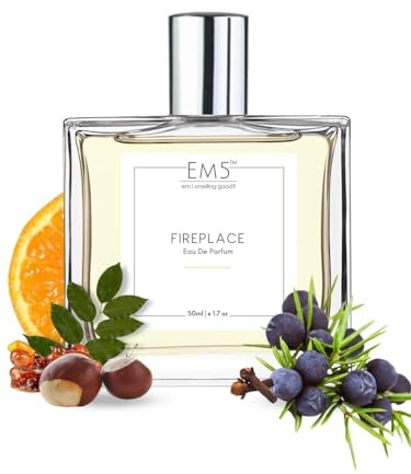 Woody Vanilla & Balsamic Scent – Warm, Elegant Fragrance - for Men and Women Fireplace Unisex Eau de Parfum Spray