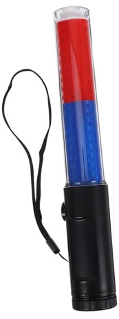 OSALADI Verkehrs Taschenlampe Mit Led Warnlicht Tragbarer Licht Stick Für Konzerte Partys Und Notfälle Im Außenbereich Magnethaken