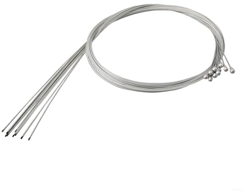 Cavi freno in acciaio inox per biciclette da strada, 1 5 mm x 1700 mm, confezione da 10