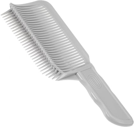 LALADEFIEE Peine para Cortar Pelo Degradado para Hombre Peine de Peluquero Curvado Resistente Herramienta de Estilismo Profesional para Salón y Uso Personal