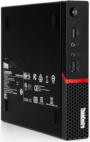 Lenovo ThinkCentre M715Q Tiny PC Desktop Computer Win11 Pro, AMD R5-2400G, 8GB RAM, 256GB SSD, Bluetooth, WiFi, DisplayPort (Refurbished)