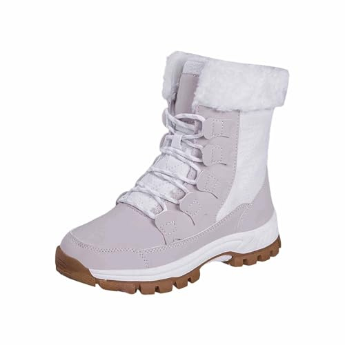 Stivaletti Eleganti da Donna con Glitter Doposci Uomo Scarpe Invernali Comode Bassi Neve Stivali Canadesi