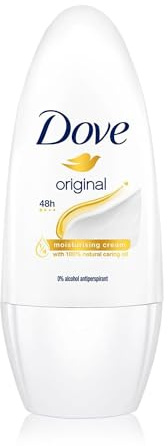 Dove Deo Roll-On Original Anti-Transpirant schützt 48 Stunden vor Körpergeruch und Achselnässe 50 ml 1 Stück