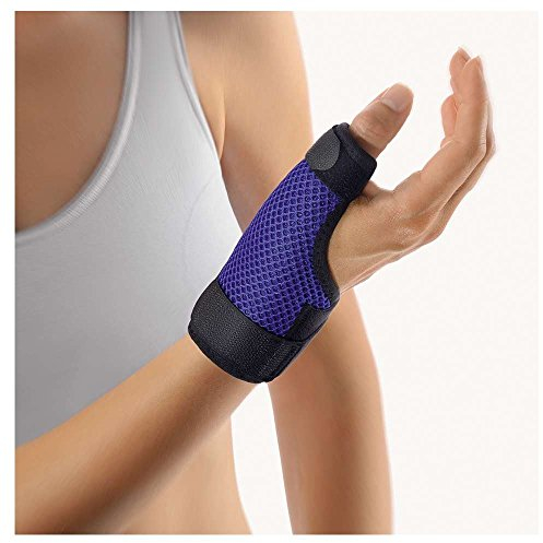 BORT SOFT Daumen-Schiene lang, Daumenbandage, medium, blau