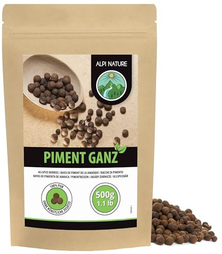 Chilipeppar hel (500g), Kryddpeppar, Myrtlepeppar 100% Natural, naturligtvis utan tillsatser, Vegan, Jamaican Piment Pepper
