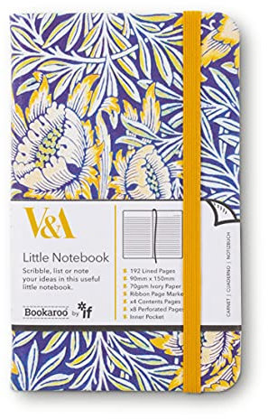 IF V & A Bookaroo Journal A6 Morris Tulipe et Saule