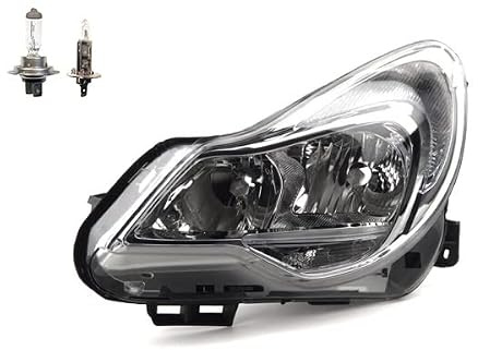 Johns, Scheinwerfer Halogen Front passend für Opel Corsa D 01/2011 - Links Leuchtmittel