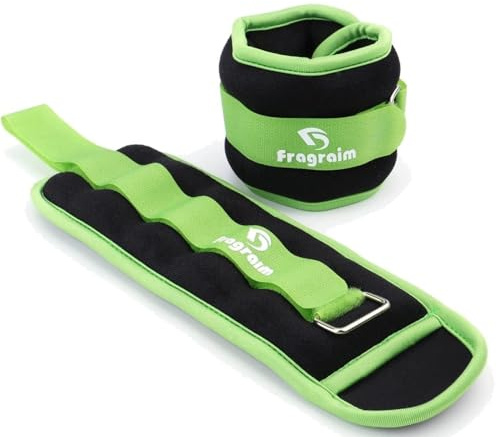 Knöchelgewichte für Damen, Herren und Kinder – 1/2/3/4/6/8/10/12/15/9 kg, 1 Paar Krafttraining, Handgelenk/Bein/Armgewicht mit verstellbarem Riemen für Joggen, Gymnastik, Aerobic, Physiotherapie