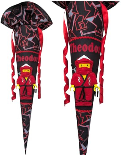 Schultüte passend zum Step by Step Ninja Yuma, für Jungen, genäht, benutzerdefinierte