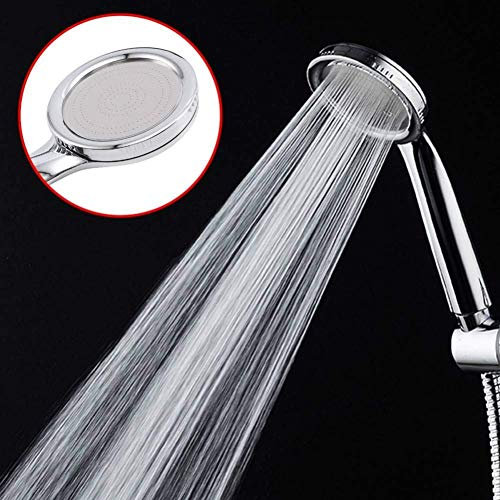 Pommeau de Douche à Main - Pommeau de Douche à économie d'eau - Pommeau de Douche à Haute Pression - Buse de Douche à Jet réglable - Compatible avec l'équipement de Douche à Bille de Salle de Bain