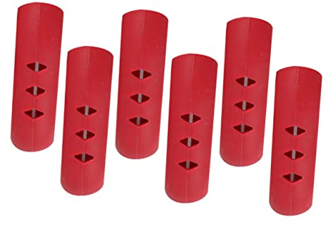 Hoement 6pièces Silicone pour Poignées De Casseroles Protège-Mains Isolant Et Antidérapant Accessoire De Cuisine Chaleur Convient Aux Casseroles Et Ustensiles De Cuisine