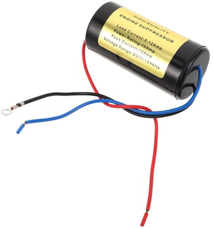 SEWACC Filtro Antirumore per Auto Amp Riduttore di Disturbi per Alternatore e Circuito Elettrico Isolatore di Tensione per Protezione e Stabilizzazione Dell’impianto Auto