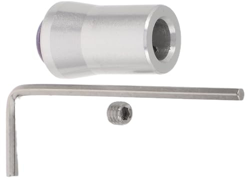 CONGARTENO Stimmgabelfüße zur Frequenzheilung und Stabilisierung 12mm mit Amethystsockel aus Aluminiumlegierung für Meditation und Wellness
