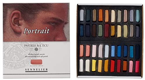 Sennelier Pastels Soft Half ST 40/PKG, Portrait, Einheitsgröße
