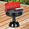 HI Aschenbecher 13x13x15cm im Grill-Design, Metall, bunt, 18 x 18 x 10 cm