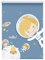Lichtblick Klemmfix Verdunklungs-Rollo mit Motiv, ohne Bohren, Blickdicht, Seitenzugrollo, Made in Germany, Astronaut - Blau 70 x 150 cm (B x L)