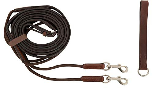 BR Schlaufzuegel Norwich weiches Leder+Leine