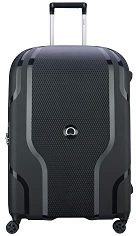 DELSEY PARIS - Clavel - Großer, starrer, erweiterbarer Koffer - 76x51x32 cm - 106 Liter - L - Schwarz