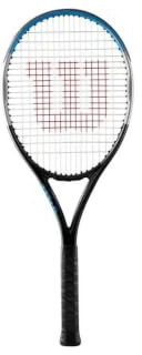 WILSON Unisex Adult Ultra Team tennisklubba Black/Silver/Blue 1