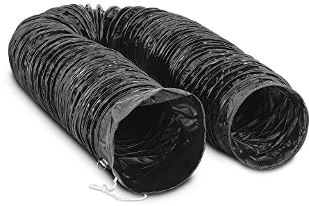 MSW MSW-IBFD-04 Lüftungsschlauch Ø 300 mm Länge 10 m für Baugebläse MSW-IB-02 Bauschlauch Lufttransportschlauch